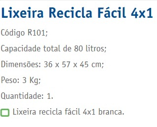 4x1 descrição